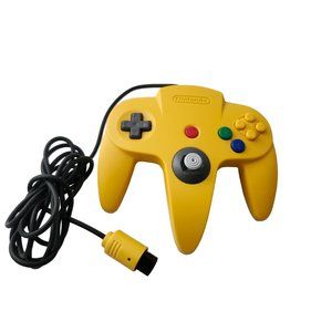 Nintendo N64 Authentic Game Controller | Yellow